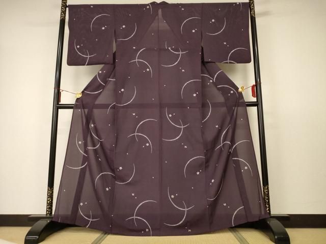 メル42288✾m898＊美品 洗える夏着物 絽 桜 小紋 m1781＊美品 洗える夏着物 絽 縦縞 蝶 小紋 - メルカリ