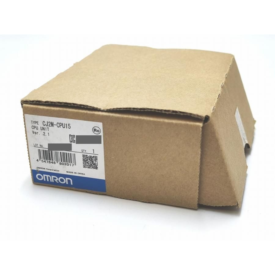 未使用保管 OMROM オムロン CJ2M-CPU15 オムロン CPUユニット CJ2M-CPU11 (15年製) | 保守部品.com