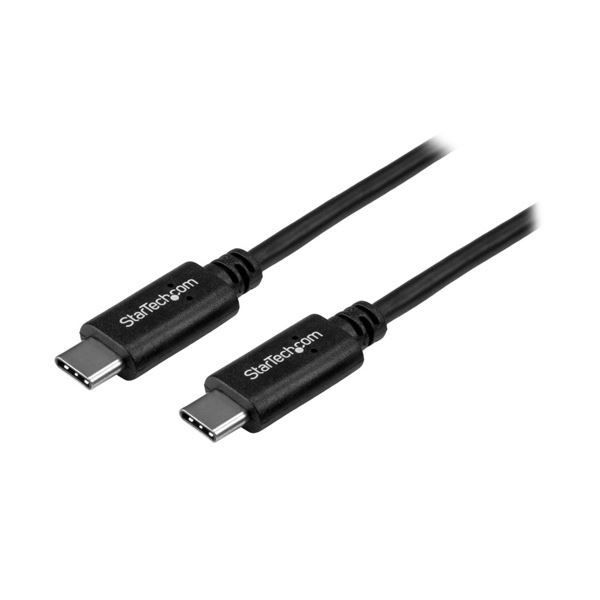 まとめ StarTech.com USB2.0ケーブル Type-C オス -Type-C オス 1m ブラック USB2CC1M1本 ×3セット