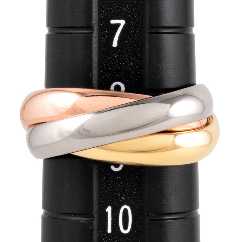 カルティエ Cartier トリニティ MM クラシック リング 指輪 #49
