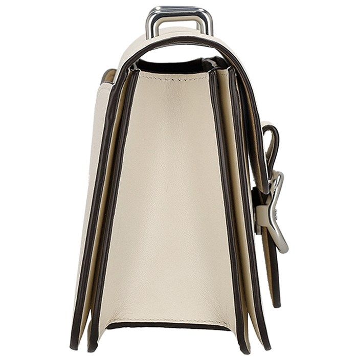 30日間返品交換可能！ コーチ COACH ショルダーバッグ モーガン スクエア クロスボディ CL416 SV|HA 2025SS チョーク リファインド カーフレザー