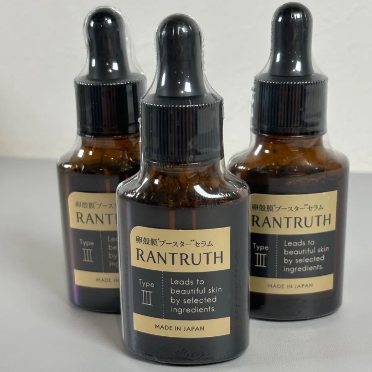 新品未開封】RANTRUTH 卵殻膜ブースターセラム 3本セット - メルカリ