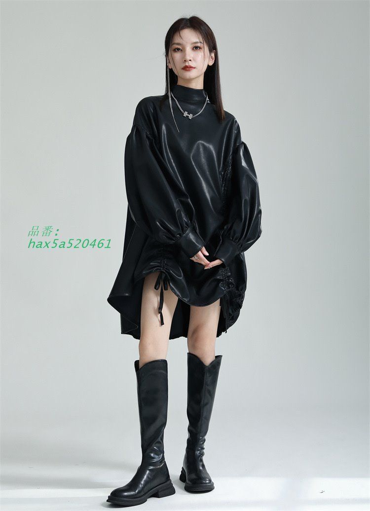 ワンピースロング長袖韓国ファッ hax5a520461