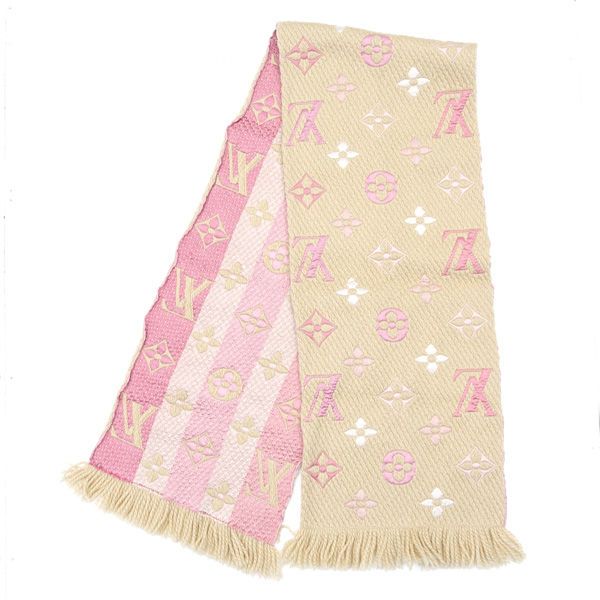 LOUIS VUITTON / ルイヴィトン ◇エシャルプ ロゴマニア マフラー