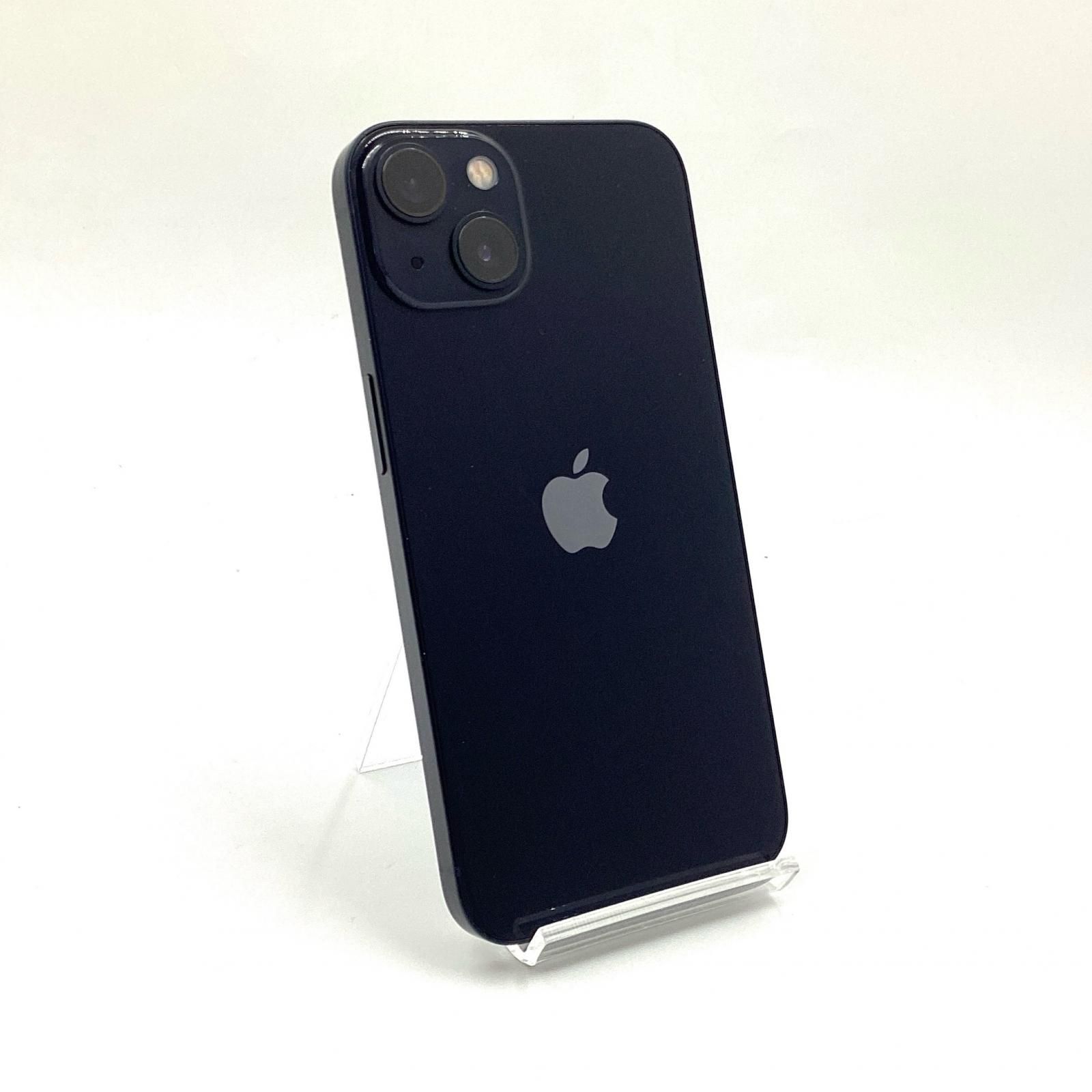 【全額返金保証】【最速発送】Apple iPhone 13 128GB ミッドナイト Softbank SIMフリー 動作確認済 86%