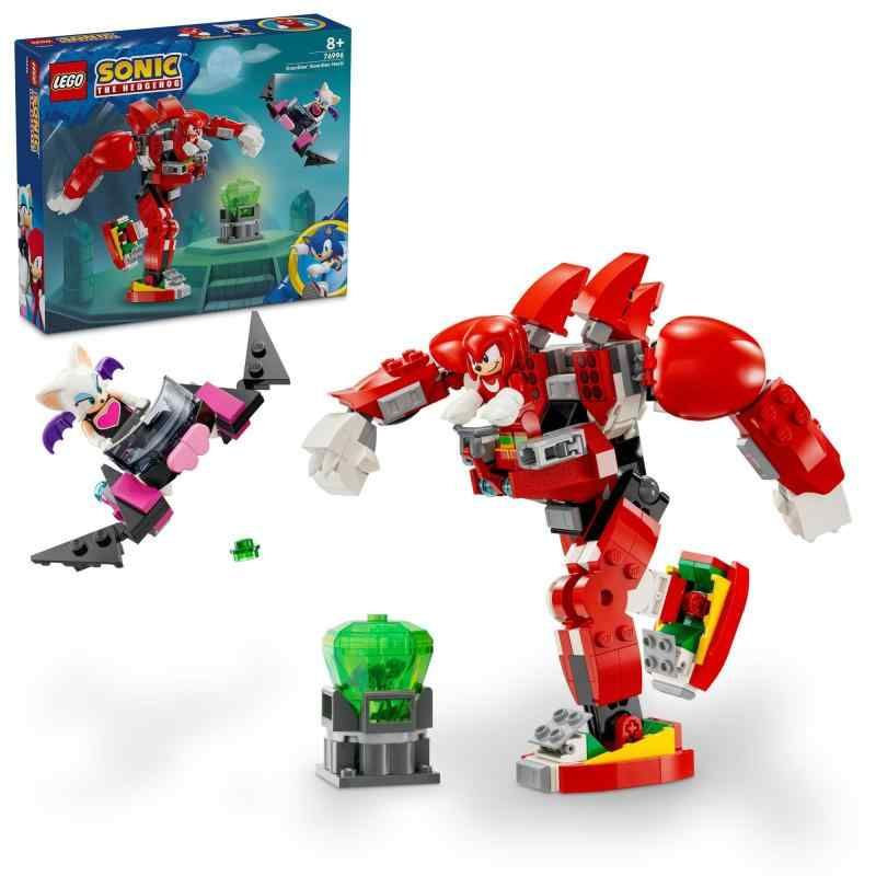 レゴ LEGO ソニック ザ ヘッジホッグ ナックルズのガーディアン メカスーツ おもちゃ 玩具 プレゼント 誕生日 ブロック クリスマス 男の子 女の子 子供 8歳 9歳 10歳 小学生 ゲーム