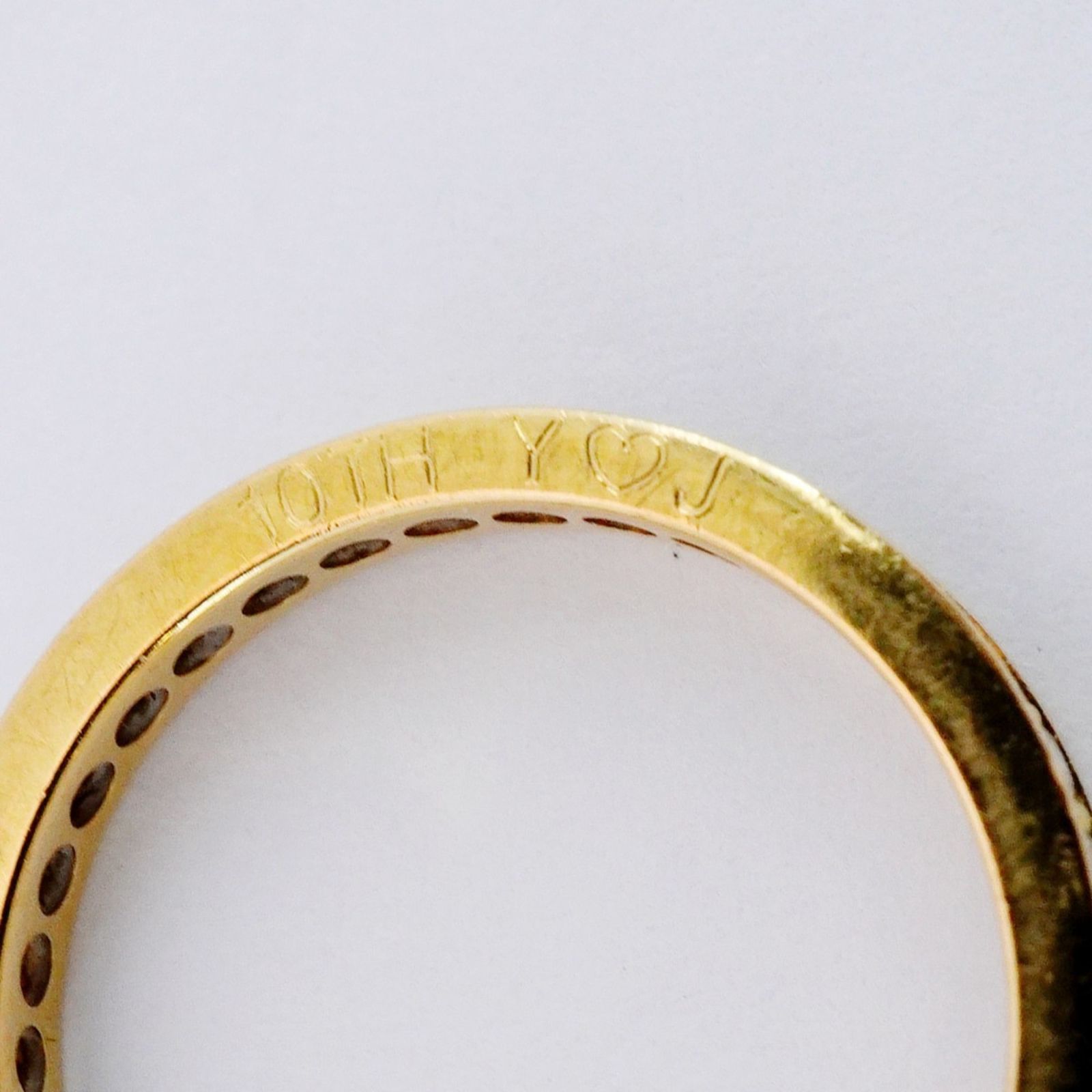 カルティエ(Cartier) カルティエ リング ハーフエタニティ 18KYG