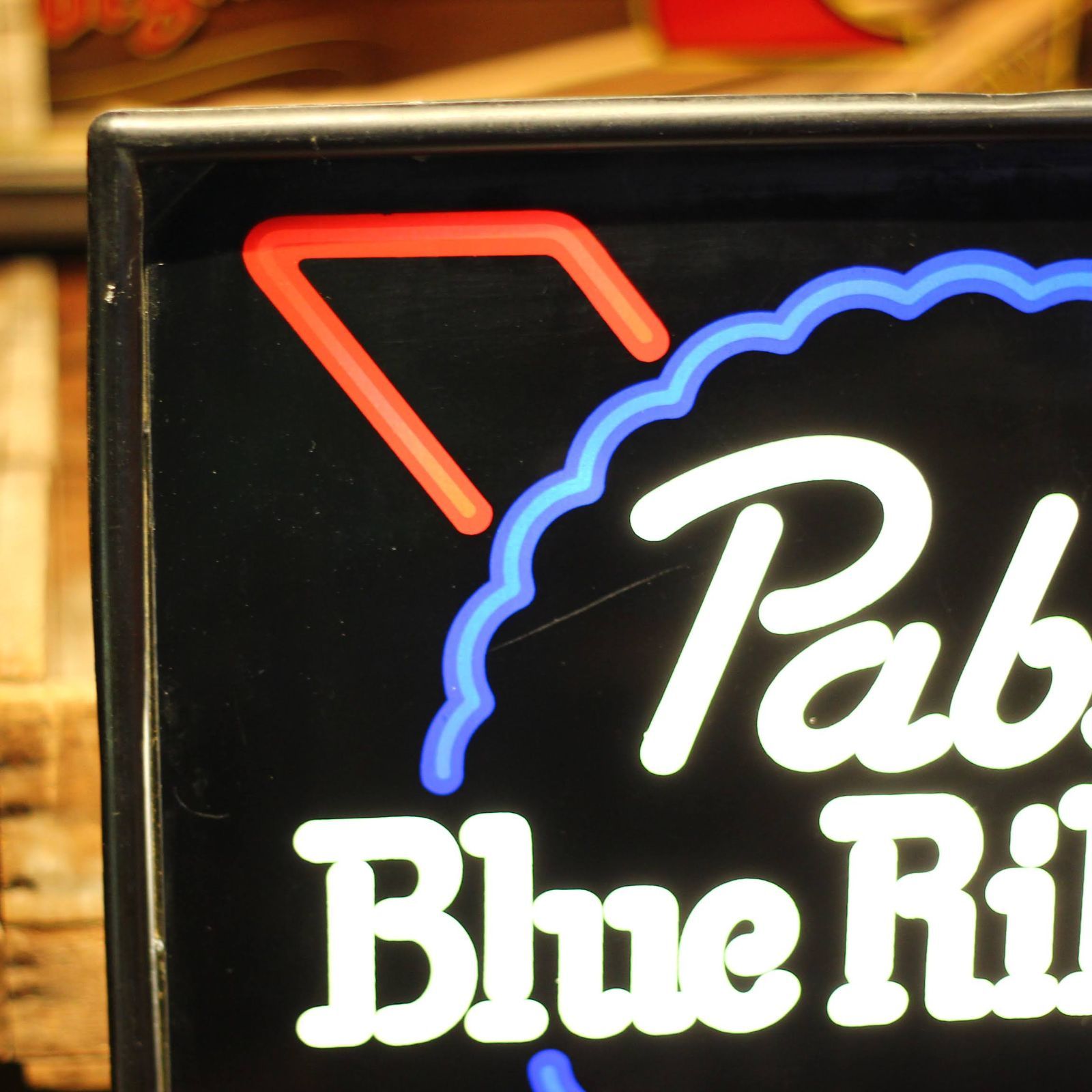 PABST BLUE RIBBON ネオンサイン風ライト パブストブルーリボン