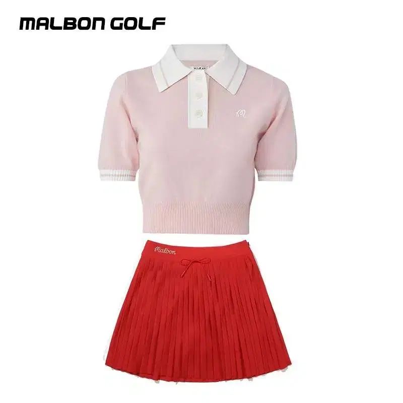 マルボンゴルフ スカート MALBON GOLF スポーツスカート パンツ付 M