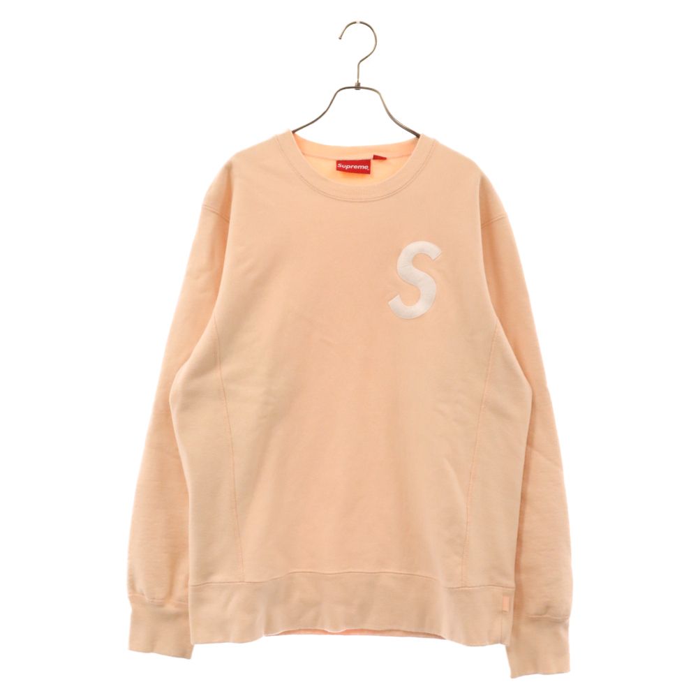 SUPREME (シュプリーム) 16AW S LOGO Creneck Sweatshirt Sロゴ クルー ...