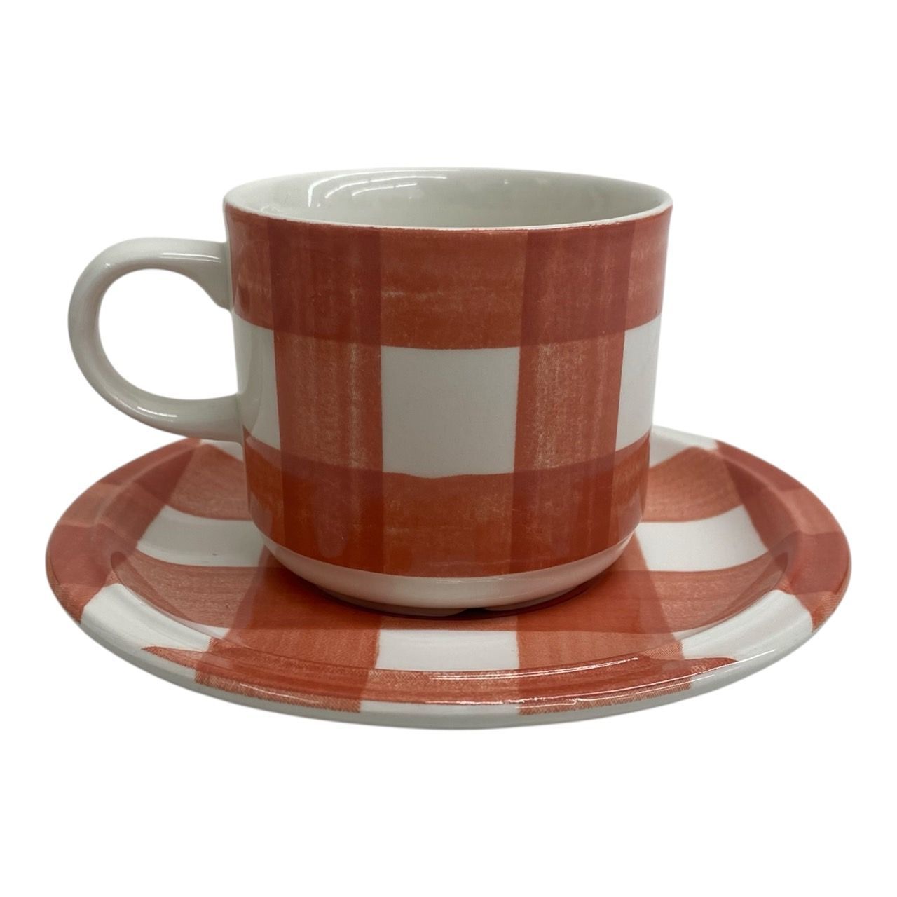 GRINDLEY CAROLINA CHECKS カップ＆ソーサー イギリス製 4点セット