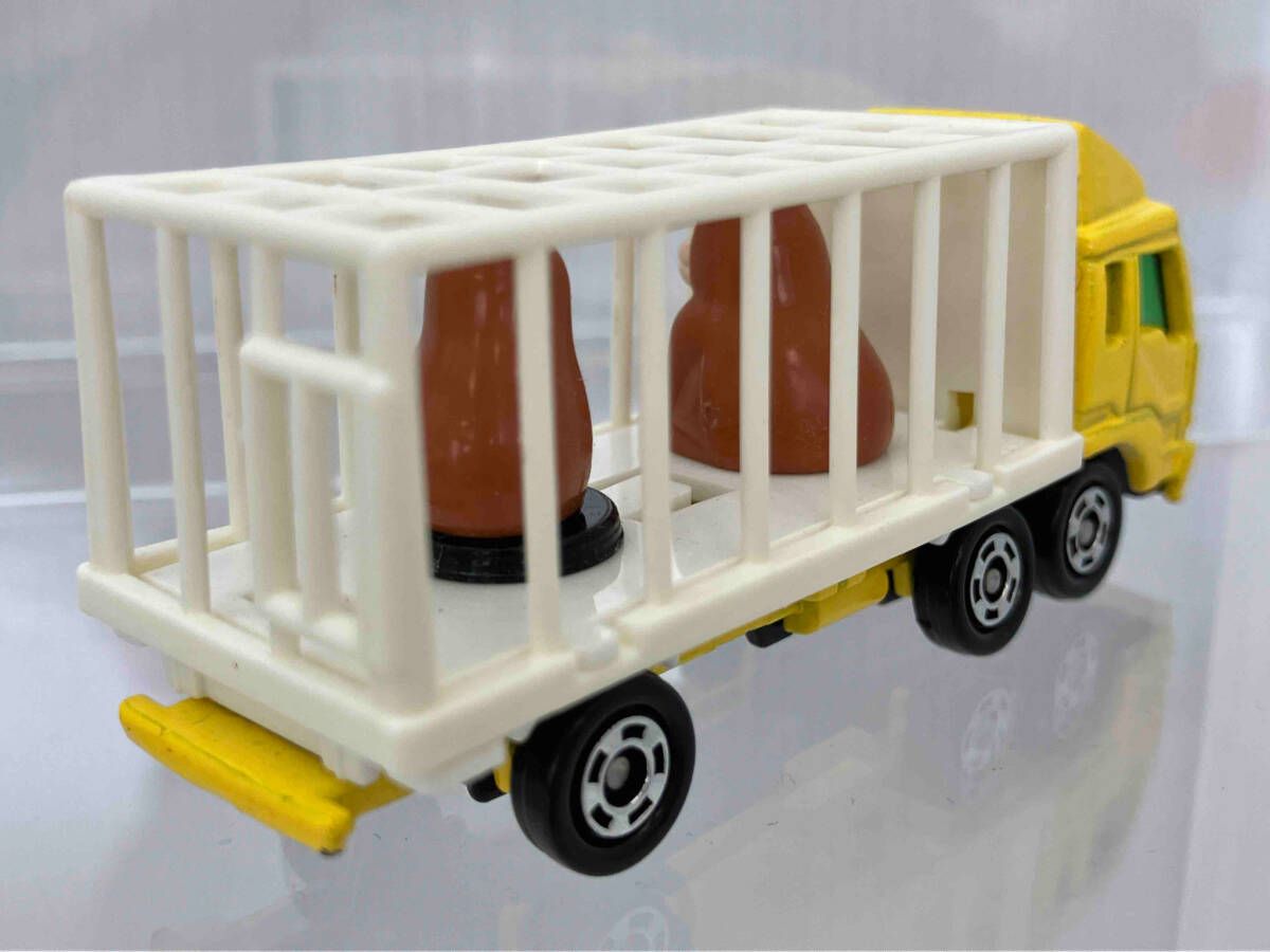 トミカ No.108 三菱ふそう 動物運搬車(ゴリラ) 赤箱 ロゴ赤字