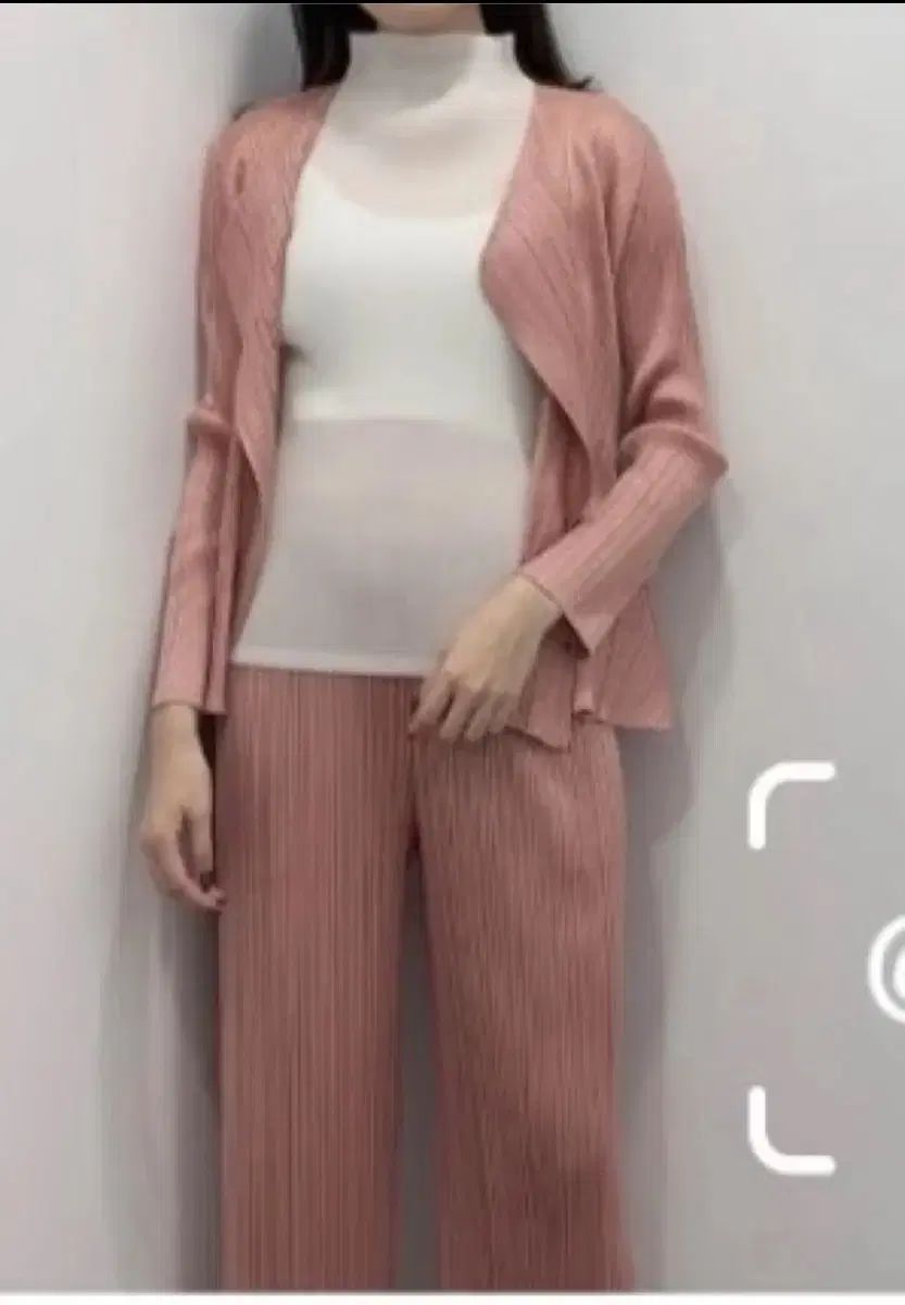 PLEATS PLEASE プリーツプリーズ 光沢 ピンク トップス セット