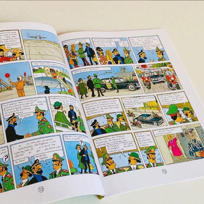 The adventures of TinTin タンタンの冒険 英語コミックス 多読 おうち