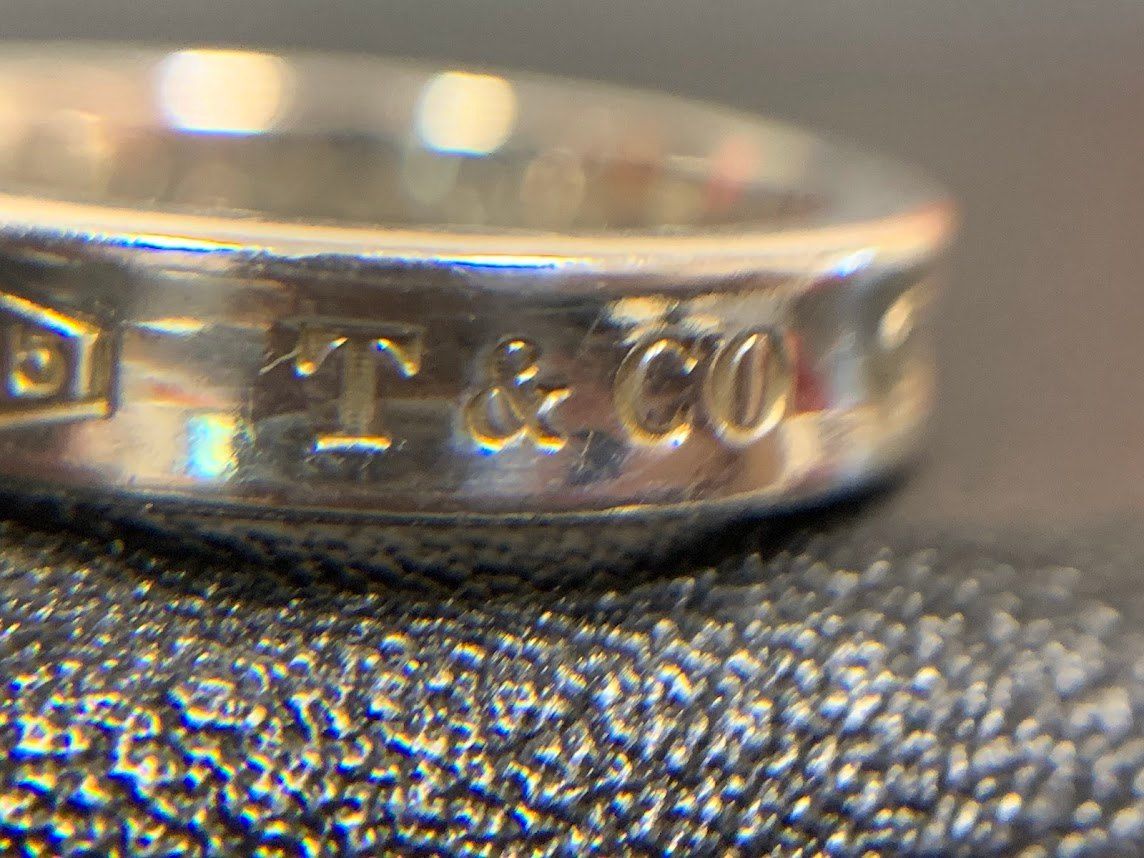 ティファニー ナローリング シルバー925 7号 中古】 ティファニー