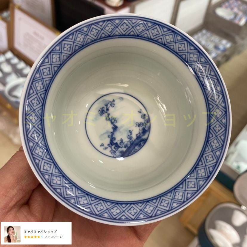 中国茶器 景徳鎮 陶磁器 青花喜上眉梢三才蓋碗 茶碗 煎茶器 新品