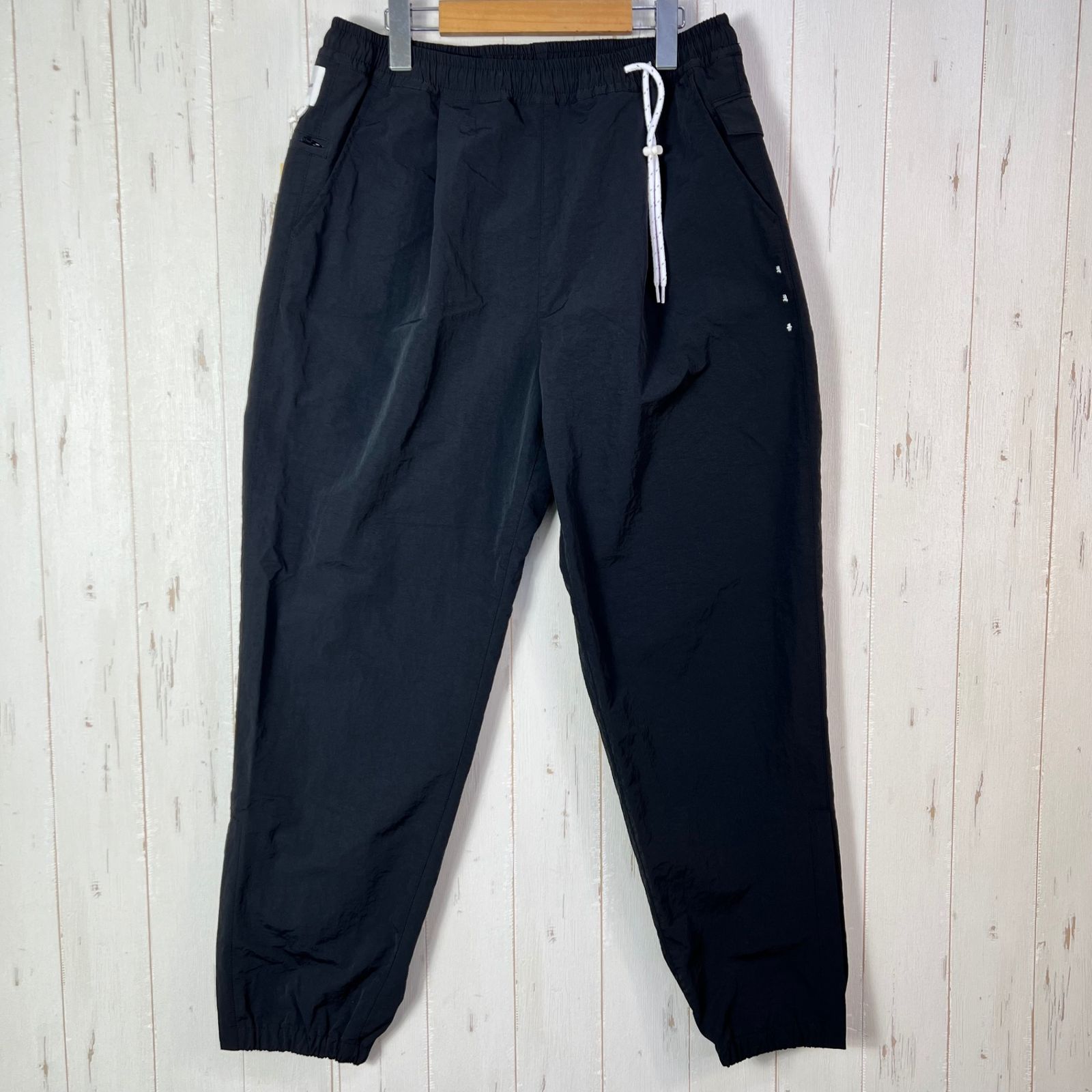 Unisex 3 ブラック系 迷迭香 マンネンロウ ナイロン ハーベスト トレーナー NYLON HARVEST TRAINER ナイロン ウェア ボトムス ロングパンツ ウィンドシェル z00053717 ウィンドシェル ロング