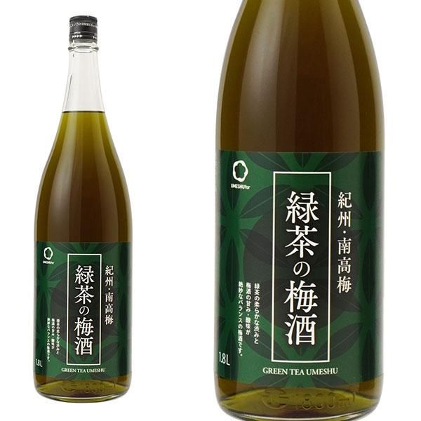 中野BC 緑茶の梅酒 1.8L