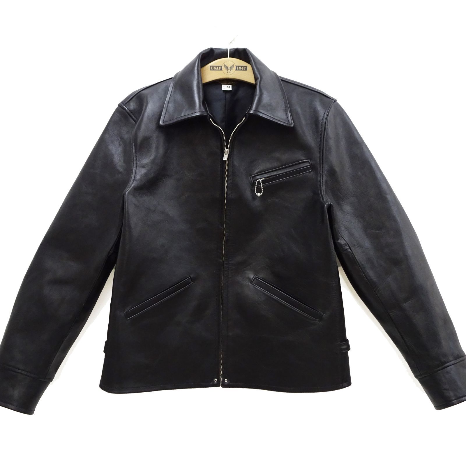 ジェラード JELADO 馬革(ホースハイド) 革ジャン スポーツジャケット 24/7 Leather Sports Jacket 皮ジャン  レザージャケット AG72417 ブラック 新品 アメカジショップ - メルカリ