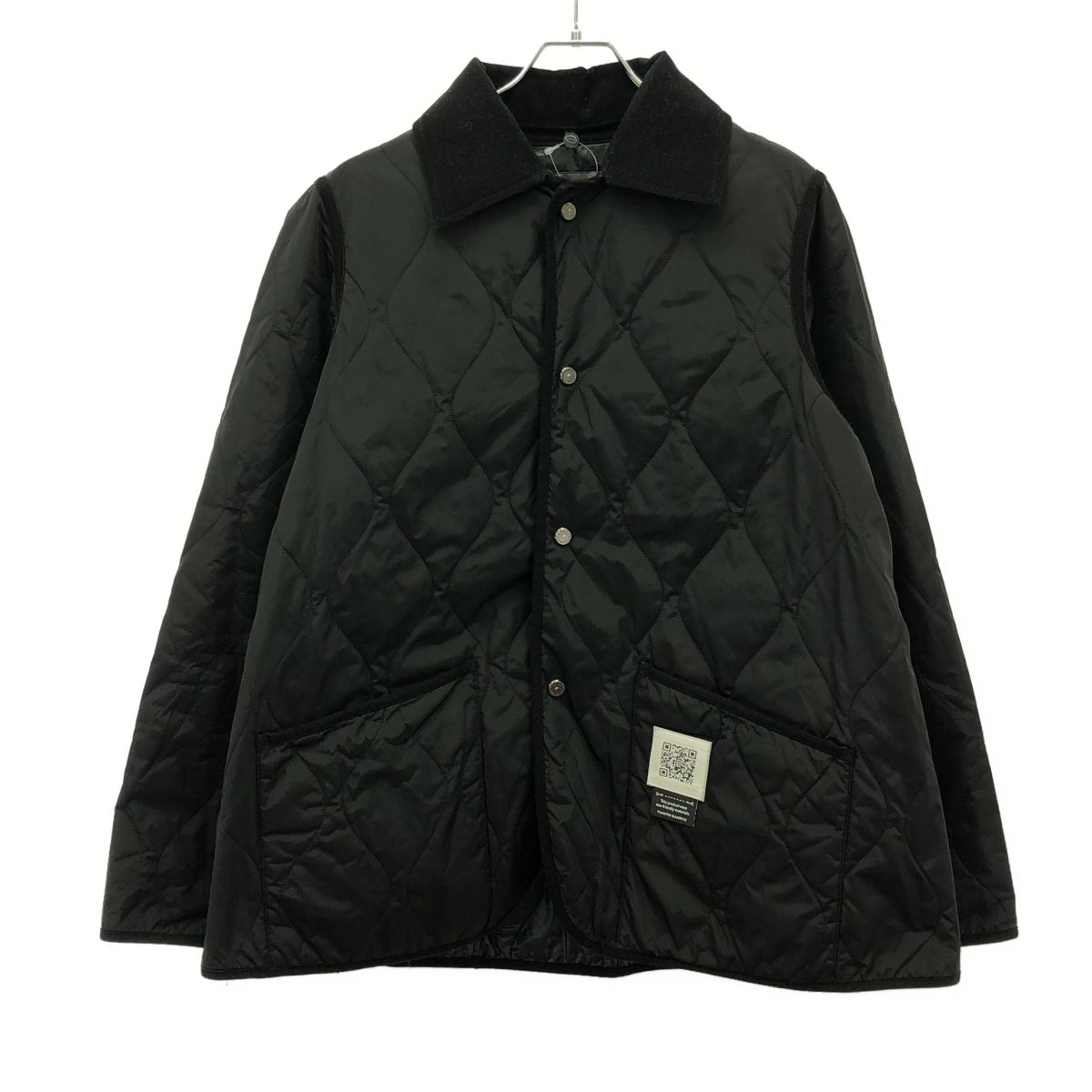 FUMITO GANRYU フミト ガンリュウ Detachable coller quilting liner キルティングライナージャケット FU6-BL-04 ブラック 1