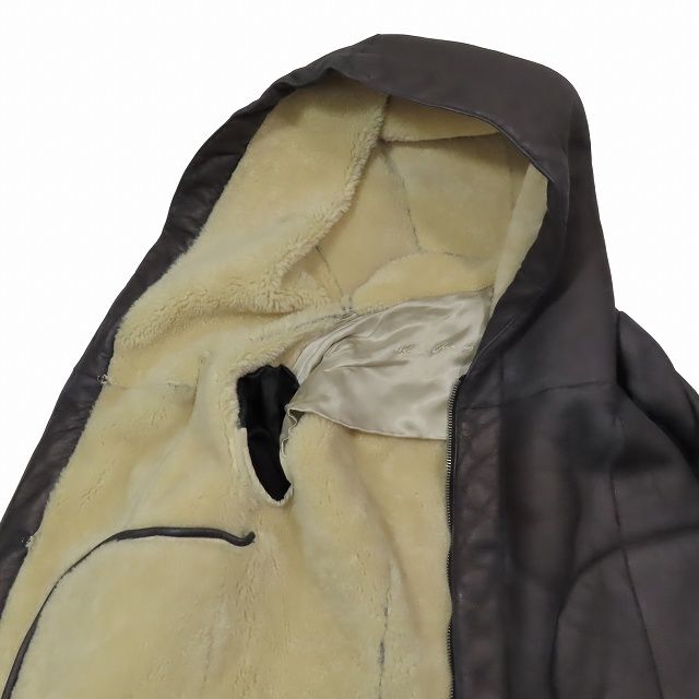 Rick Owens ブラック　レザージャケット　ムートン XxC1FZc98AqGfrmXZ1gbpiIAjnCz1w
