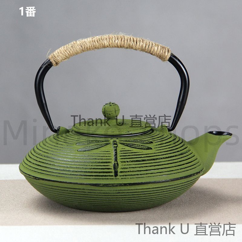 茶道道具 800ml 鉄瓶 鋳鉄ケトル 直火可 南部鉄器 やかん 鉄分