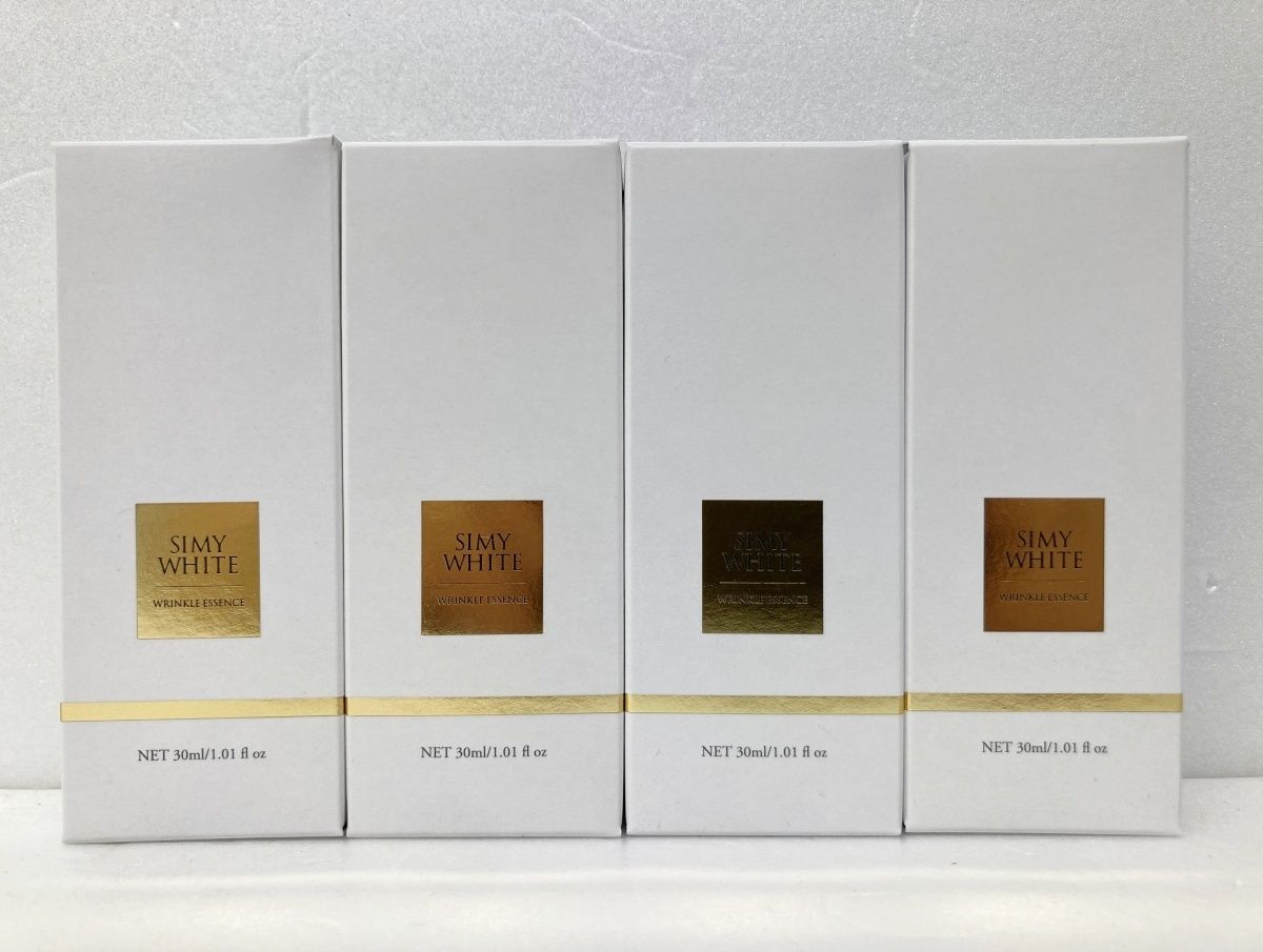 SIMY WHITE 薬用ホワイトリンクルエッセンス 薬用シワ改善 美白美容液 30ml×4 医薬部外品 Made In Japan