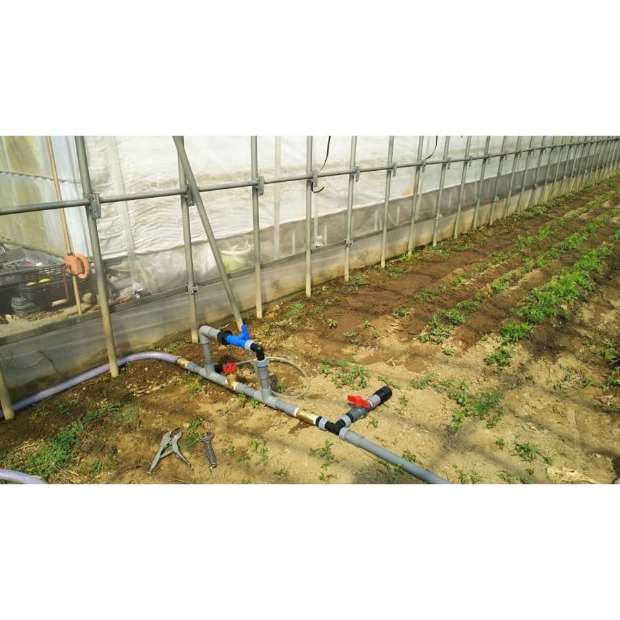 サンフレックスAQUA液肥混入器ブルーインジェクター SQ-25-DX液肥止水バルブ付 STEELWINDOWSANDDOORS_COM