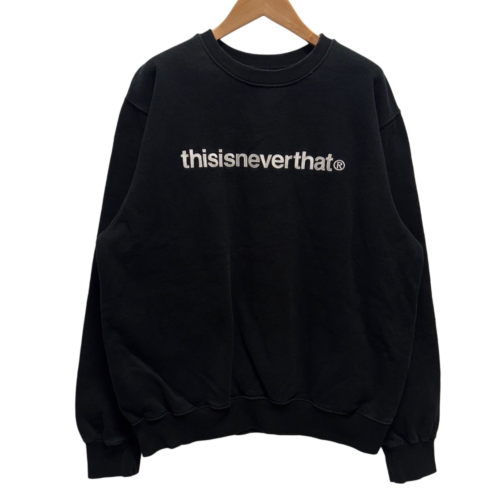 美品 Thisisneverthat スウェット Mサイズ ボックスシルエット 美品 Thisisneverthat スウェット Mサイズ ボックスシルエット