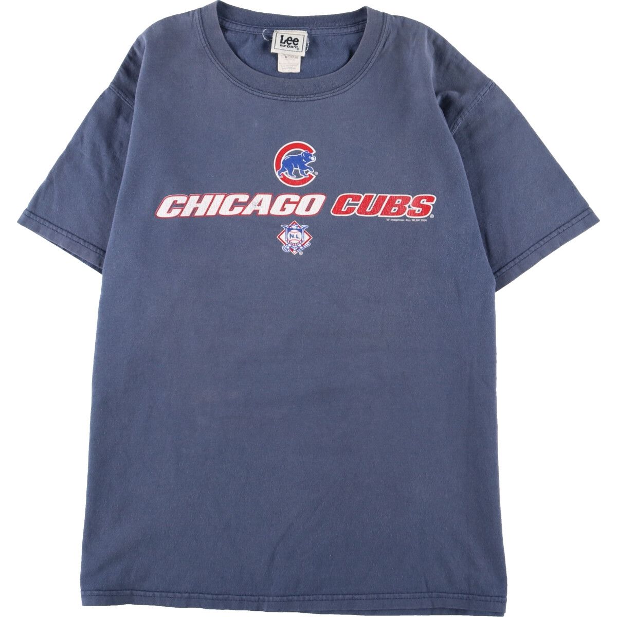 古着 リー Lee SPORTS MLB シカゴ カブス Chicago Cubs スポーツプリントTシャツ メンズM/eaa337460 