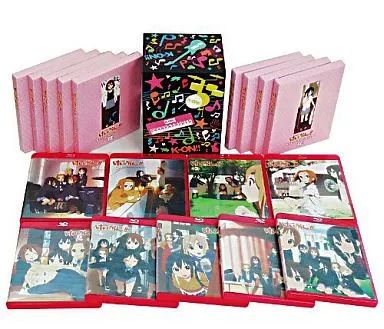 アニメBlu-ray Disc けいおん!! 第2期 BOX付初回 版全9巻セット