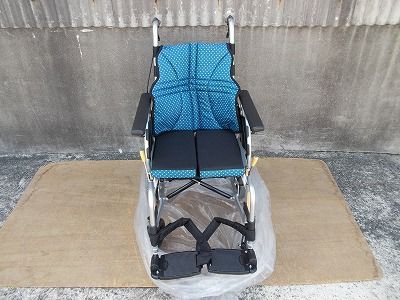 送料無料 一部地域を除く 日進医療器介助式多機能車椅子ウルトラ NAH-U2W 洗浄整備品 TS-25-0919-01