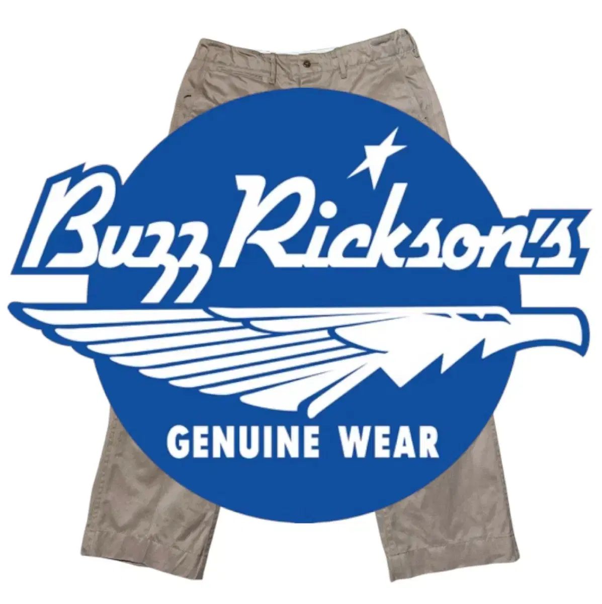 BUZZ RICKSON S バズリクソンズ オリジナル チノ パンツ カーキ 32