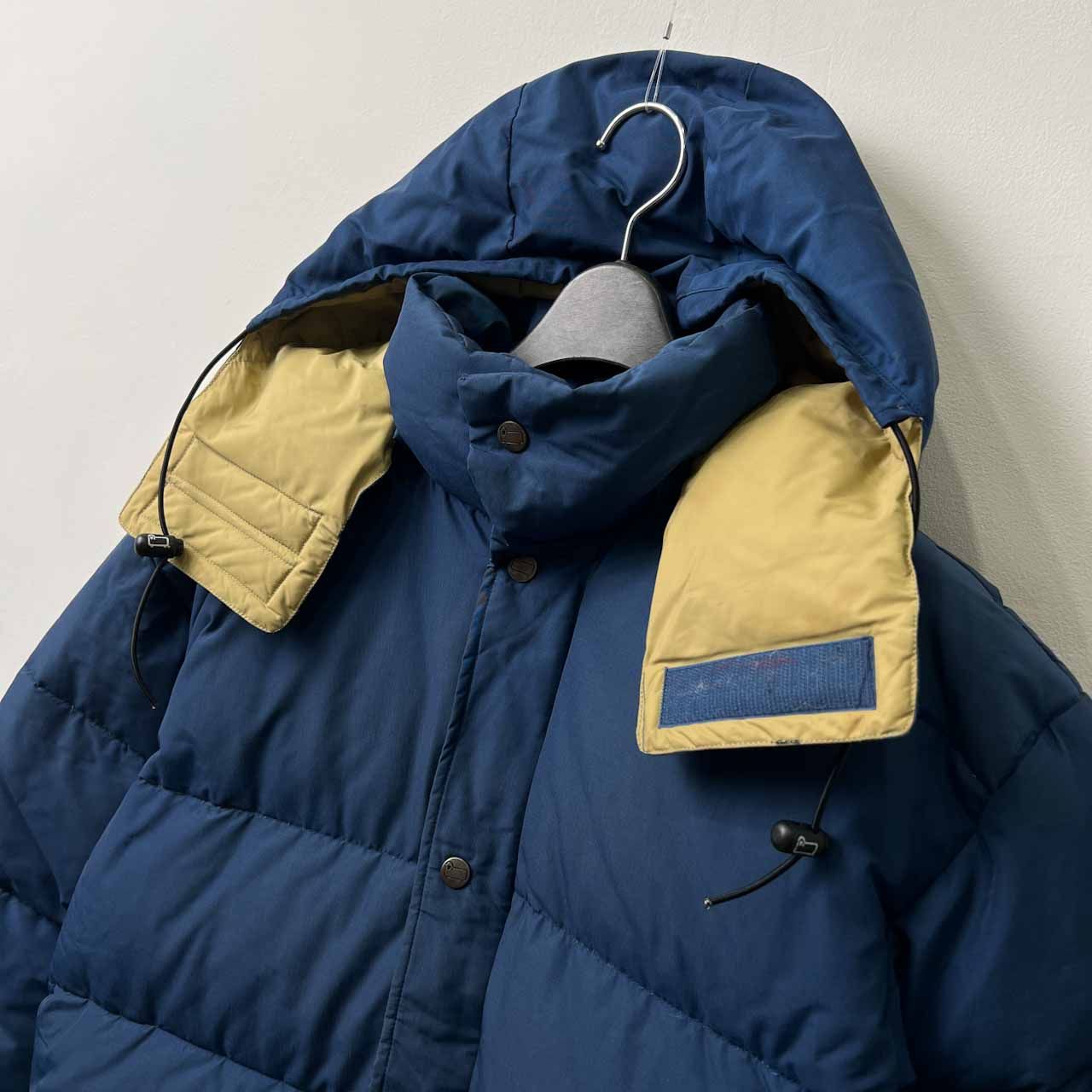 WOOLRICH フード付きダウンジャケット M ネイビー