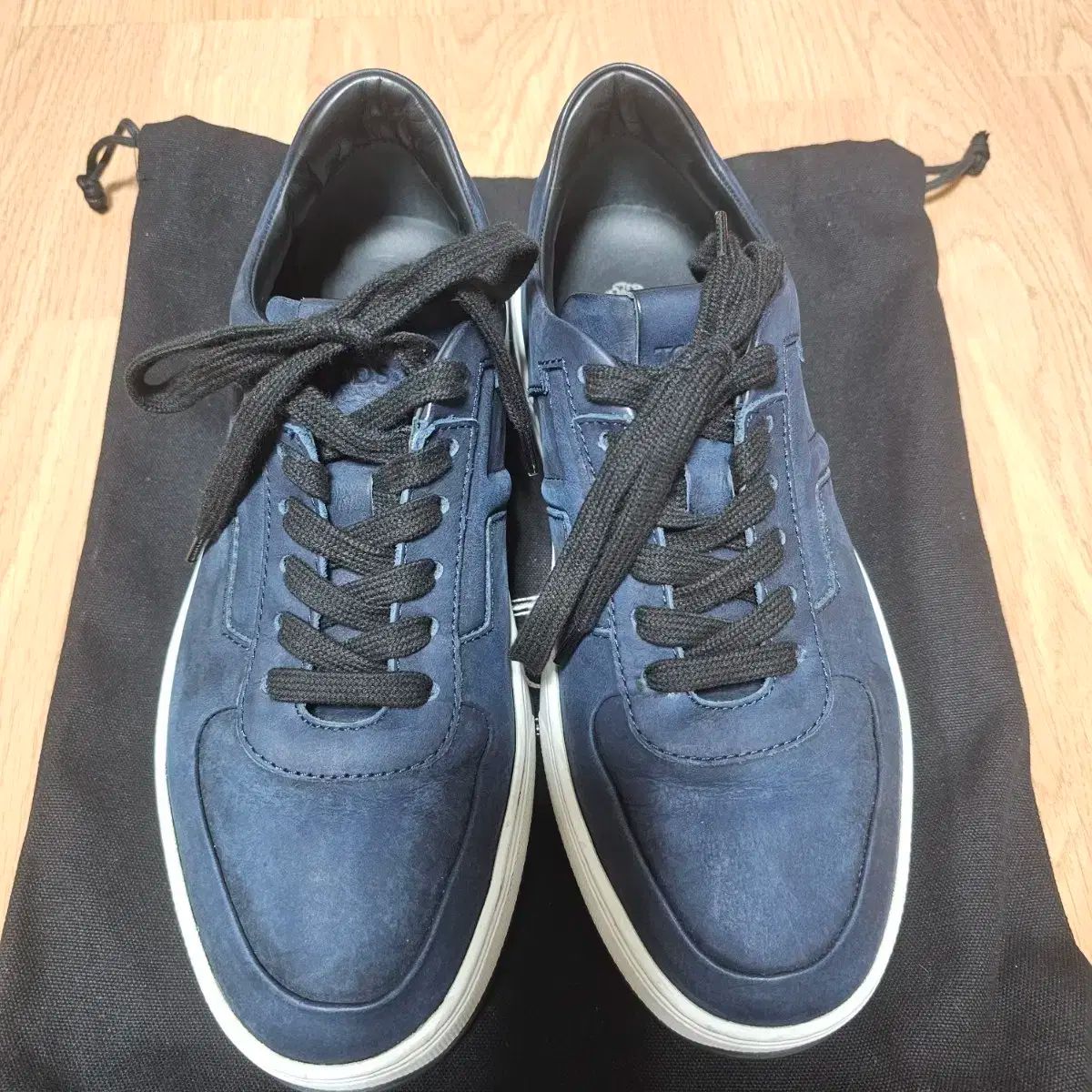 TOD S Tシャツ ロゴ メンズスニーカー ブルー 250サイズ