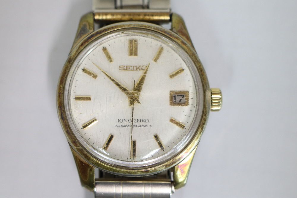 1円〜 SEIKO セイコー /キングセイコー メンズ腕時計 5625-7000 / 稼動 1円～SEIKO キングセイコー KINGSEIKO 手巻き メンズ腕時計 25石