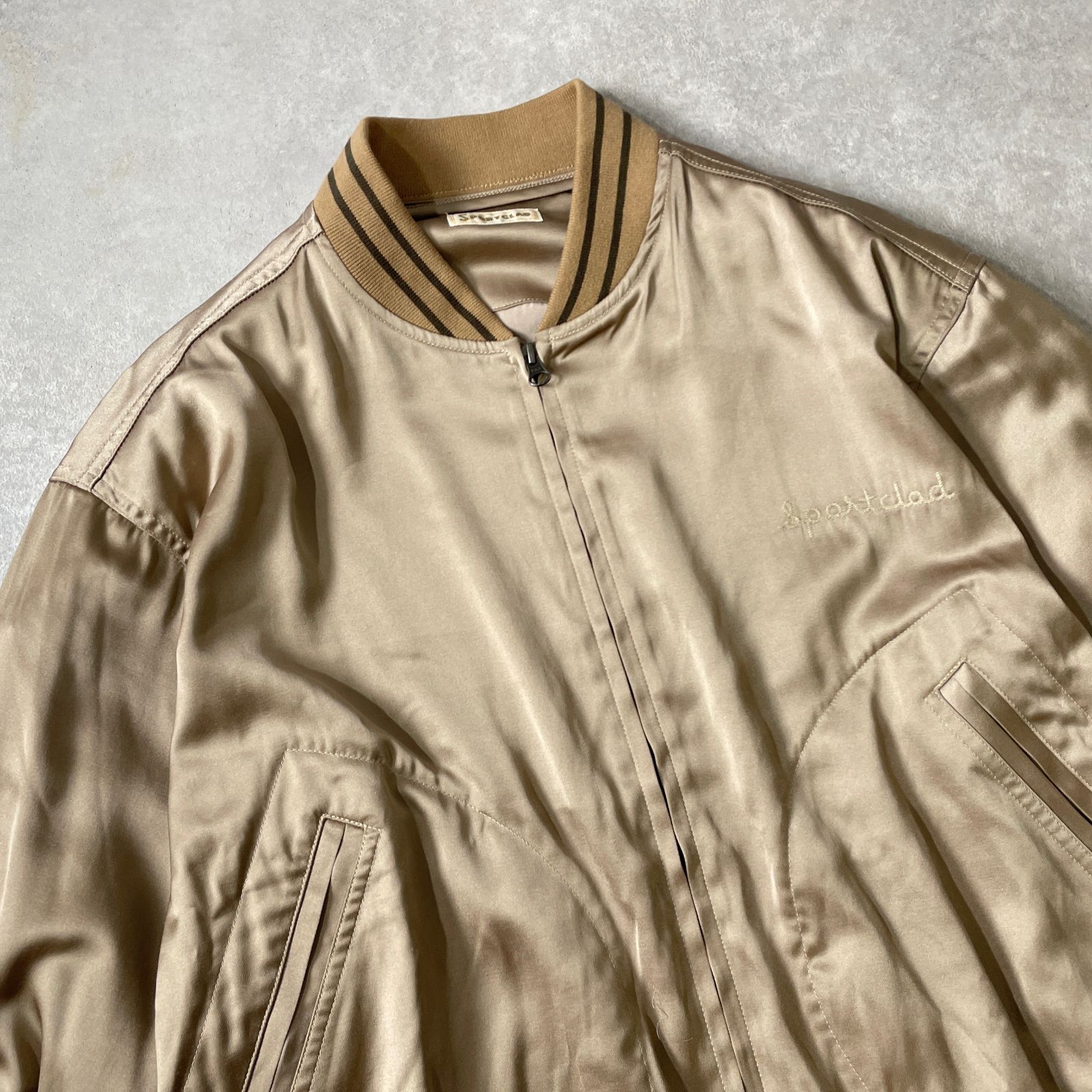 定価2万 Steven Alan別注 SPORTCLAD SATIN BLOUSON サテン