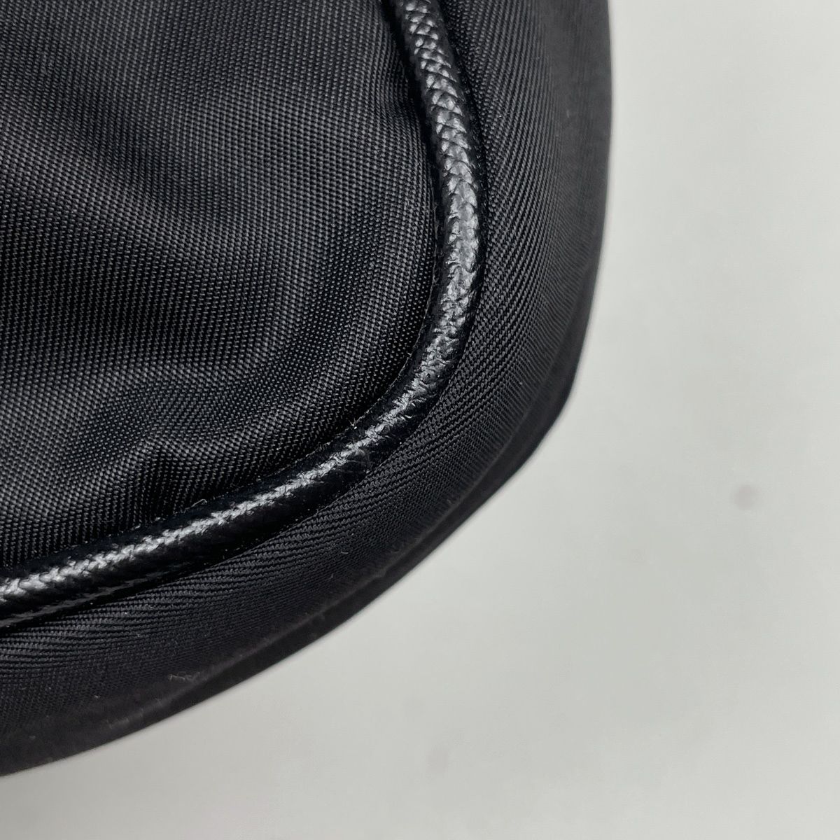 PRADA◇NERO TESSUTO 味わう SAFFIANO/ビジネスバッグ/ナイロン/BLK 