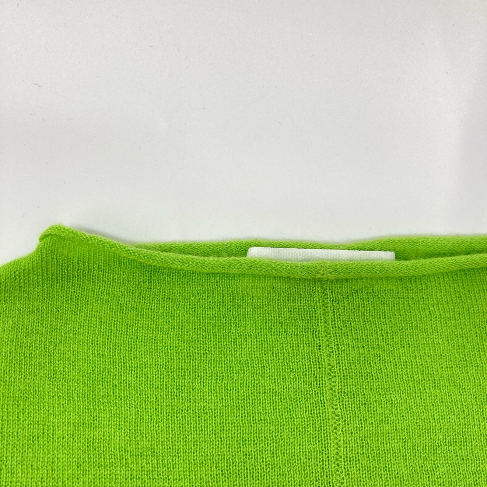 mtmodelist エムティーモデリスト グリーン カシミヤ100 ロールネックニット グリーン 2 トップス カシミア レディース 中古 mtmodelist エムティーモデリスト グリーン カシミヤ100 ロール