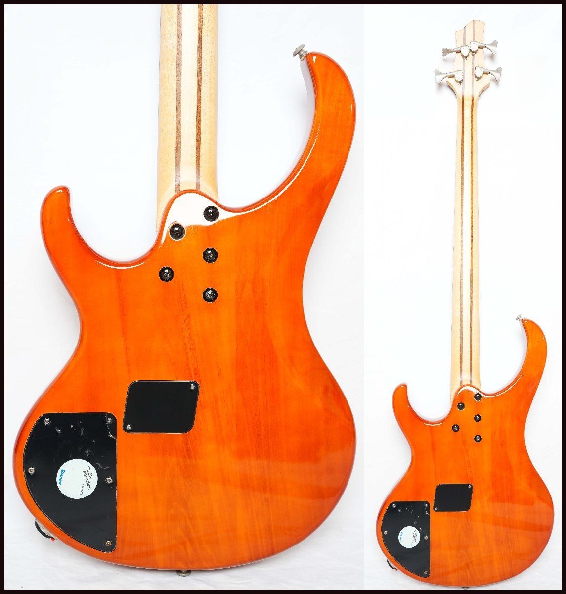 ☆Ibanez☆BTB-400QM Amber アクティブサーキット搭載 状態良好