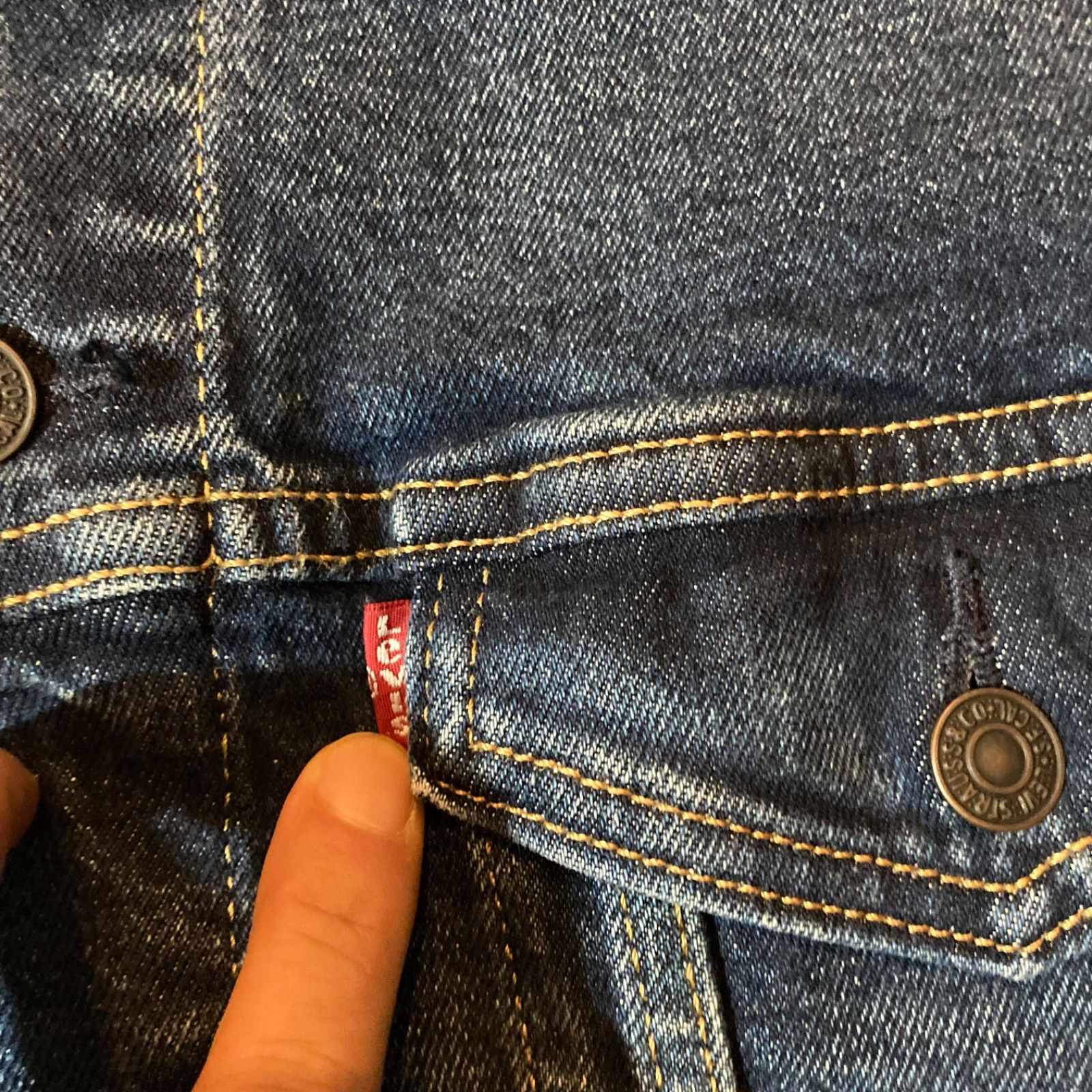 デニム ジャケットGジャン