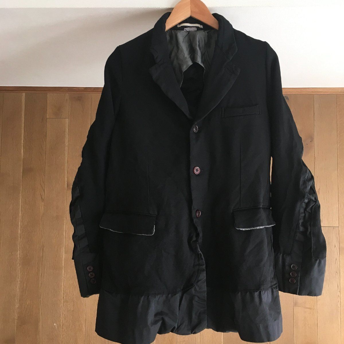 極美品 COMME des GARCONS HOMME PLUS EVER GREEN コムデギャルソン 06SS 復刻 ドッキング ジャケットL -  メルカリ