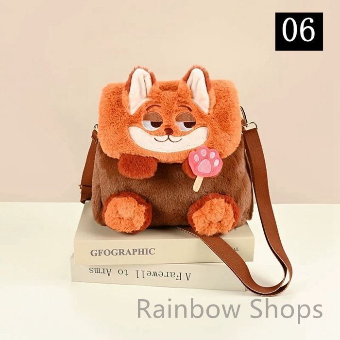 【未使用】CUTE　ぬいぐるみ生地　ふわふわバック 新品未使用】ショルダーバッグ ぬいぐるみバッグ レディース