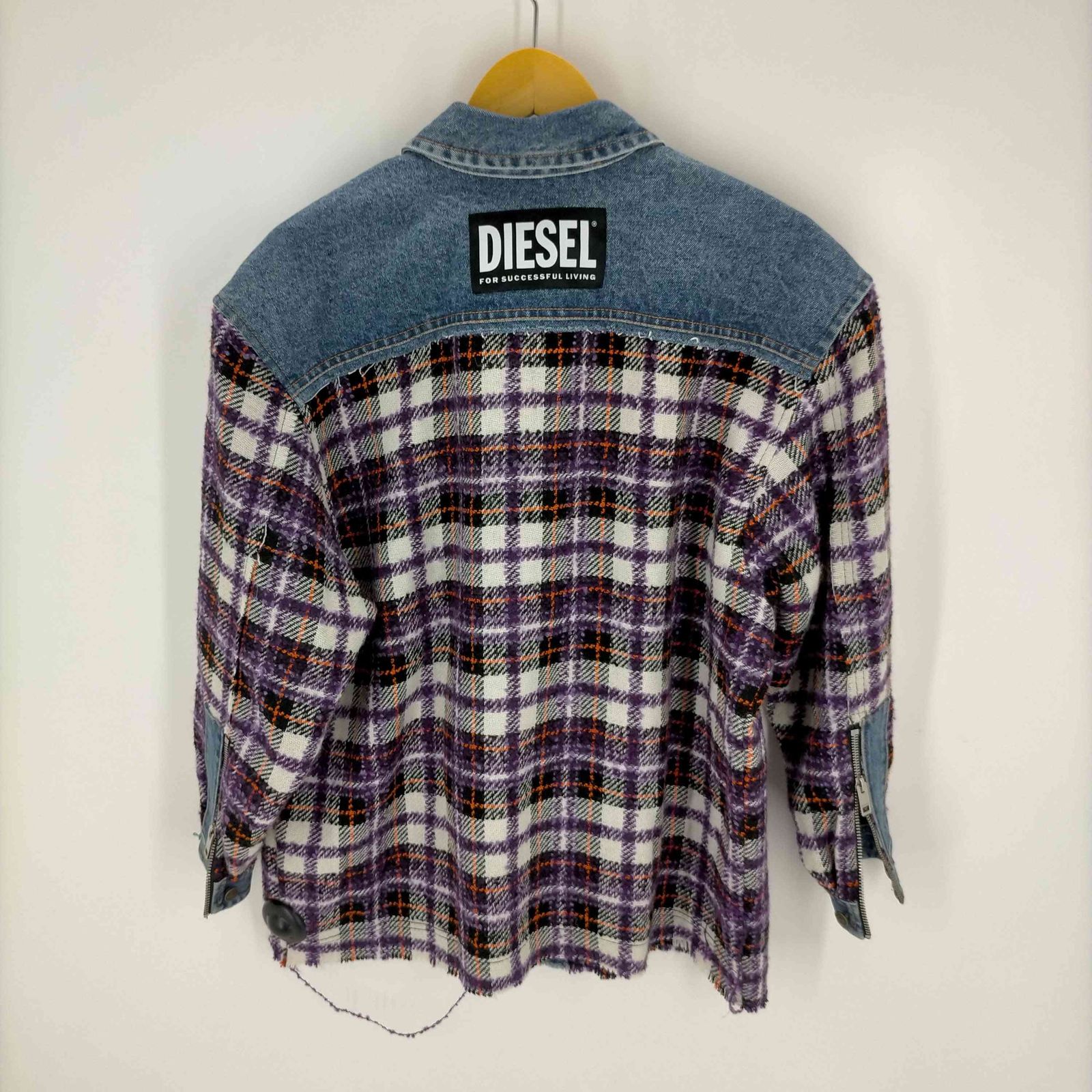 ディーゼル DIESEL ツイード ブークレデニムジャケット メンズ XXS - メルカリ