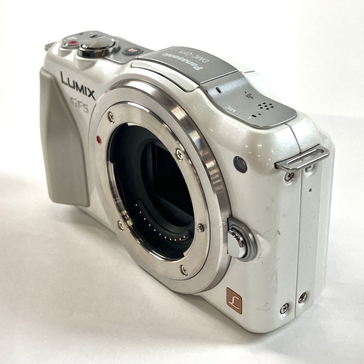Panasonic LUMIX GF5 ミラーレスカメラ ホワイト ジャンク 楽天市場】【中古】パナソニック Panasonic Lumix DMC-GF5