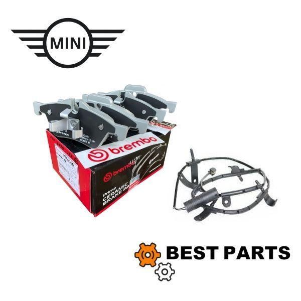 BMW MINI フロントブレーキパット センサーセット R50 52 53 34116770332 34356778175