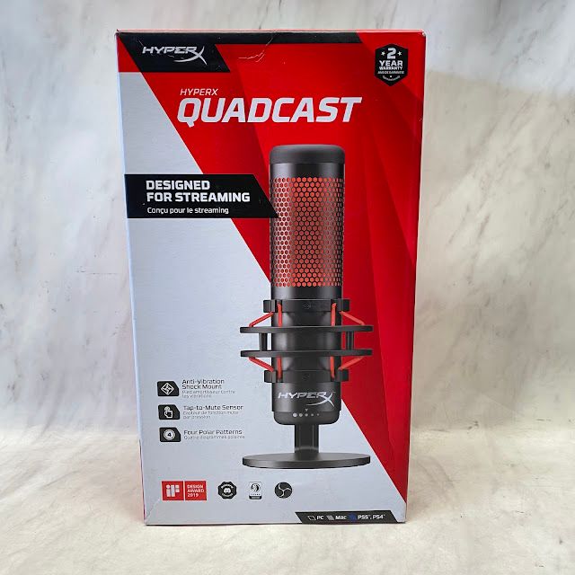 【ジャンク品】HyperX QuadCast スタンドアロンマイク