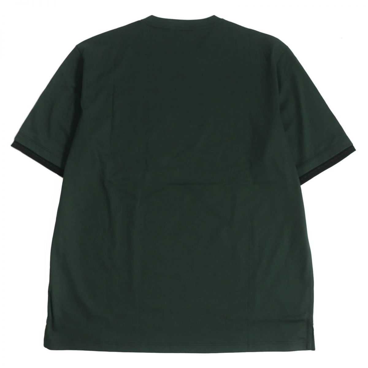 未使用品□22SS HERMES/エルメス 袖レイヤードデザイン コットン100 