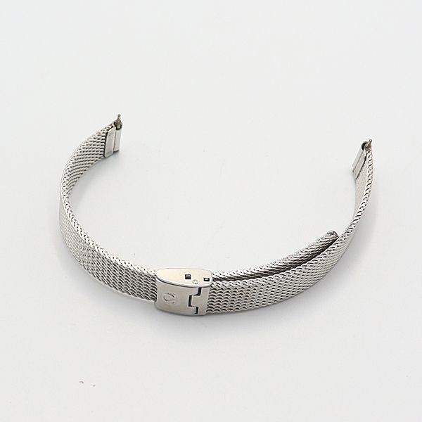 良品 オメガ 6010 純正ベルト ブレス シルバーカラー 10mm用 レディース腕時計用 KTR 2000000 NSK