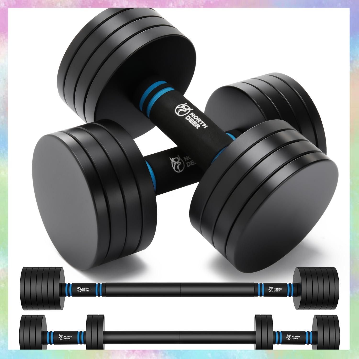 FIELDOOR ダンベルブロック2個セット 4kg-22kg トレーニング